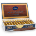 Madelaine Solid Premium Milk Chocolate Cigar Gift Box - 24 Count