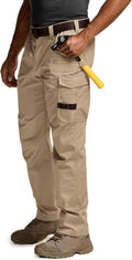 CQR Men's Quick Dry Work Pants - Durable Lightweight Cargo Pants Gears