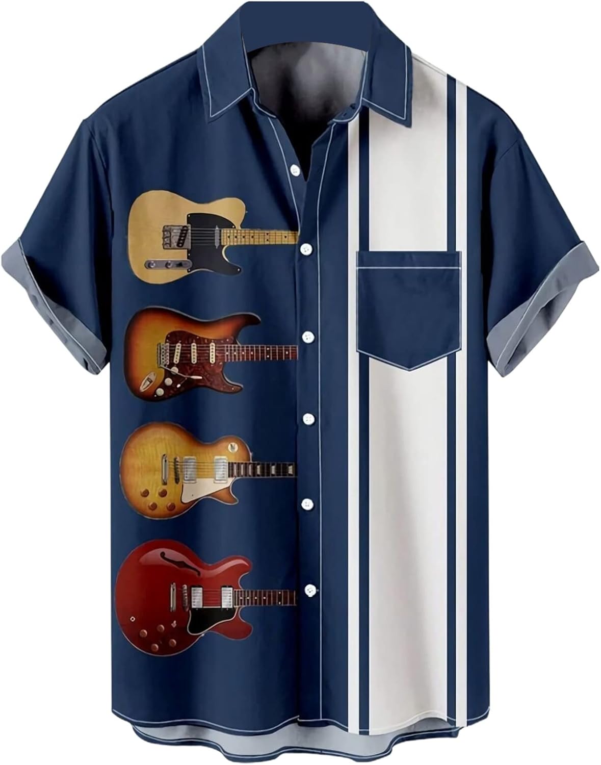 Ecosunny Men's Slim Fit Polo - Stylish Golf Shirt