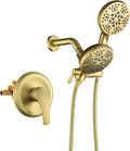 Dual Shower Faucet Set with Valve for High Pressure Experience