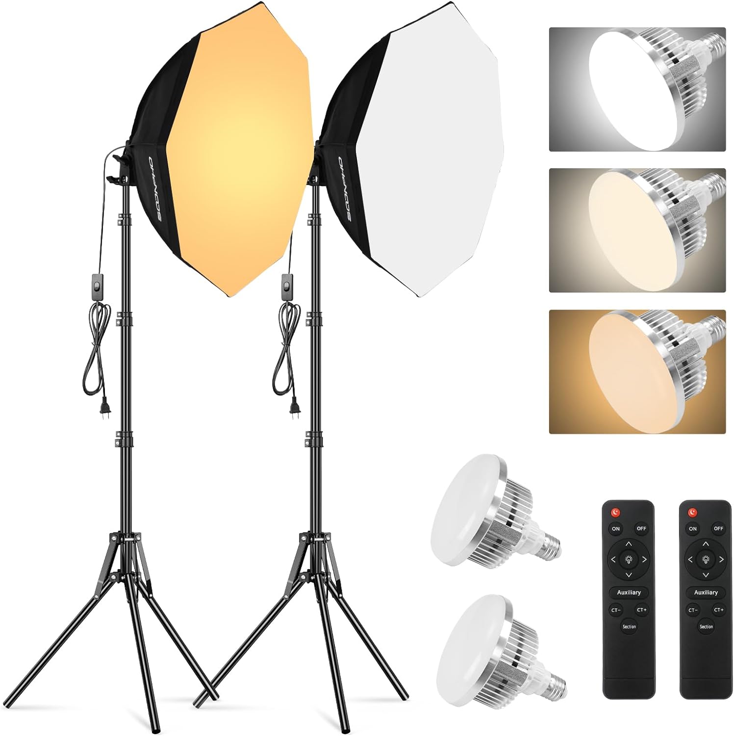 Soonpho Softbox Lighting Kit for Perfect Photography Lighting