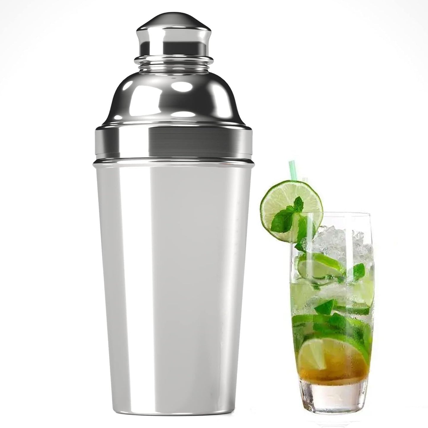Zikepa 60oz Stainless Steel Cocktail Shaker Set