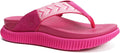 Womens Fashion Orthotic Flip Flops for Plantar Fasciitis - Thick