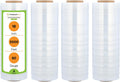 PSBM Stretch Wrap 18 in x 2000 ft 60 Gauge Clear - Heavy Duty Cling