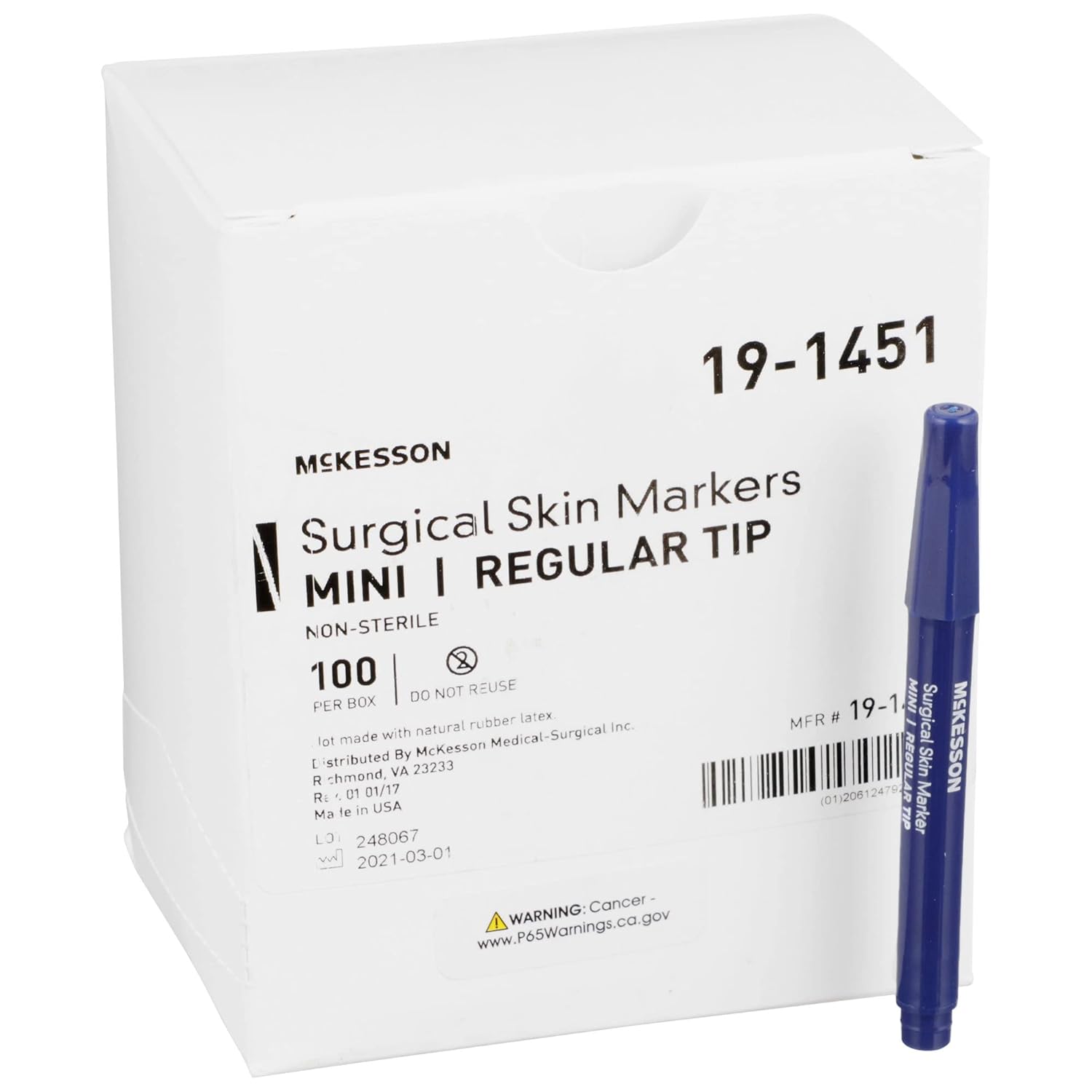 McKesson Surgical Skin Marker Pack of 100 for Precise Marking