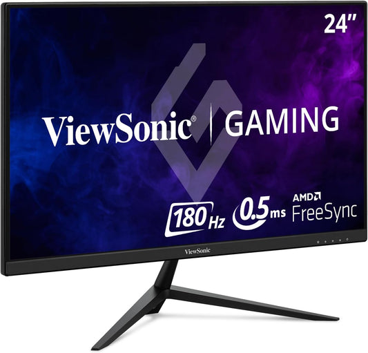 Immerse in 180Hz Gaming: ViewSonic 24 1080p IPS Monitor
