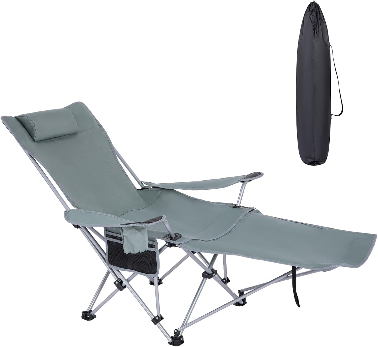 Ultimate Relaxation: Kacoya Portable Camping Chair with Footrest