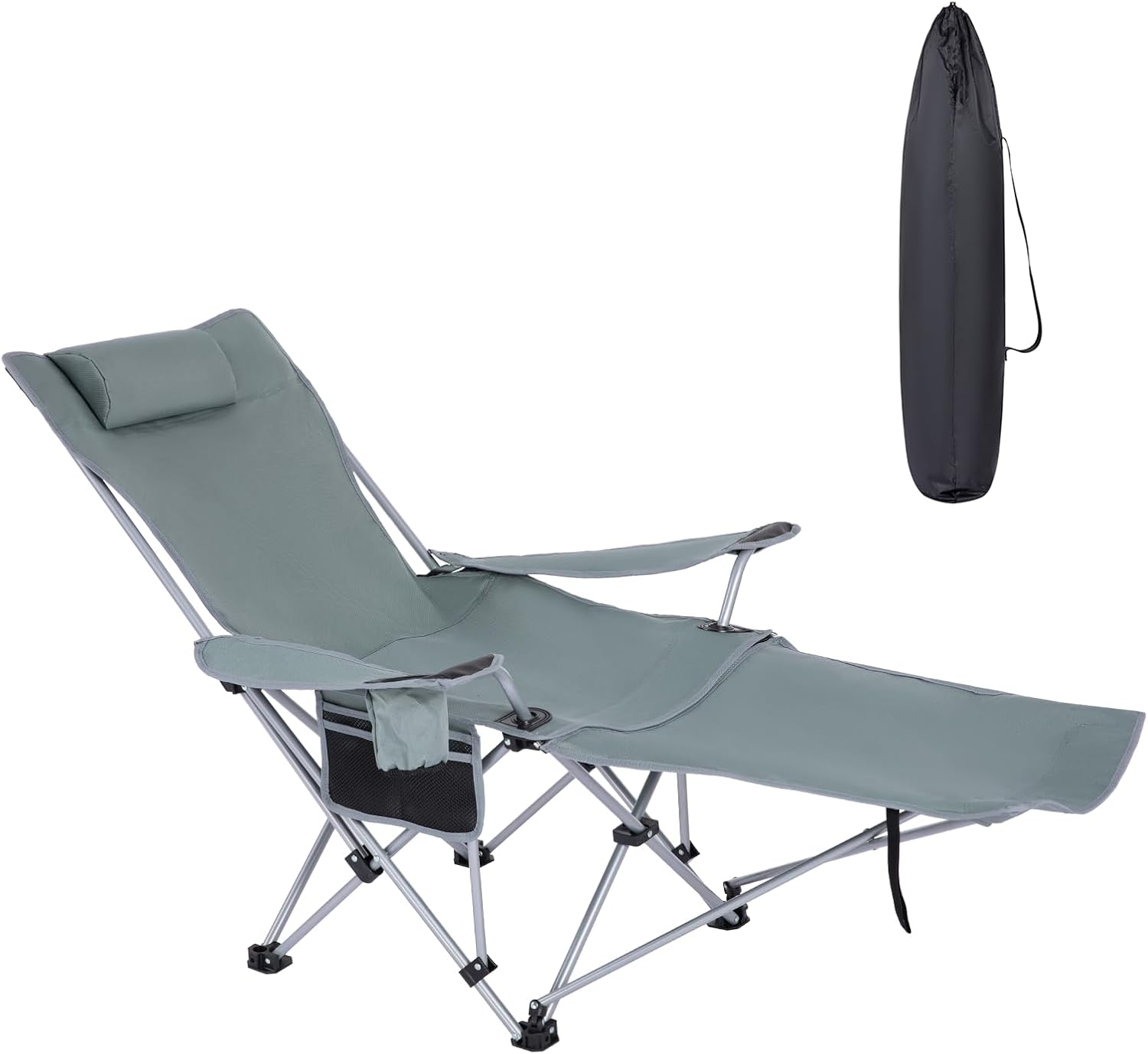 Ultimate Relaxation: Kacoya Portable Camping Chair with Footrest