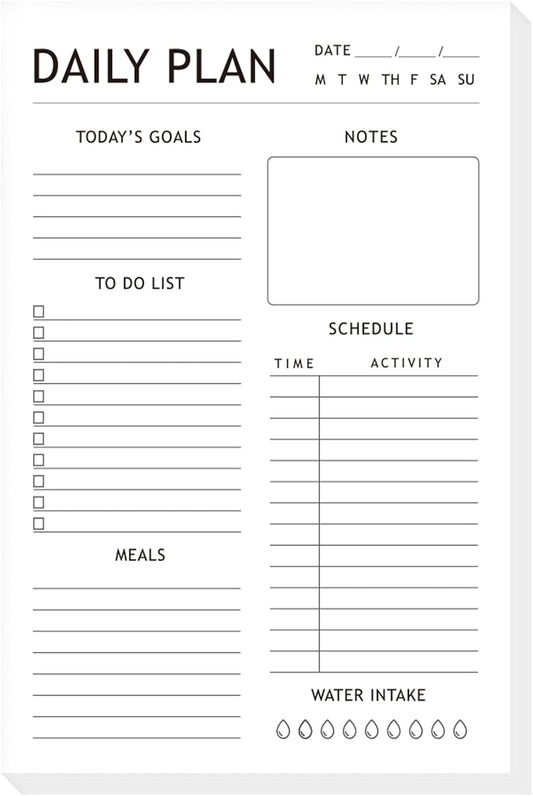 Organize Your Life: Daily Planner Notepad - BOOKNOW