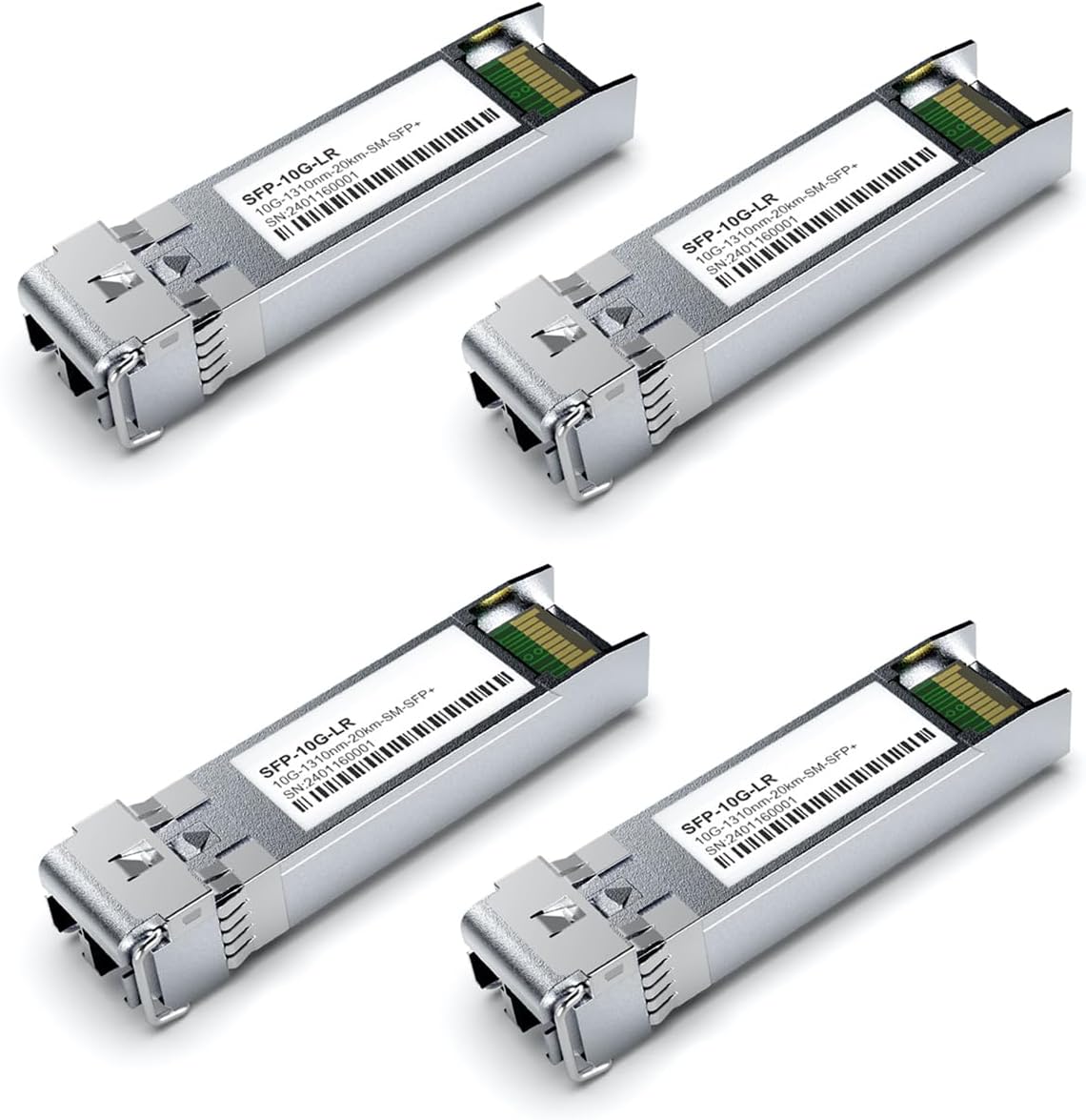 4Pack 10GBase-LR SFP+ Module for High-Speed Networking Needs