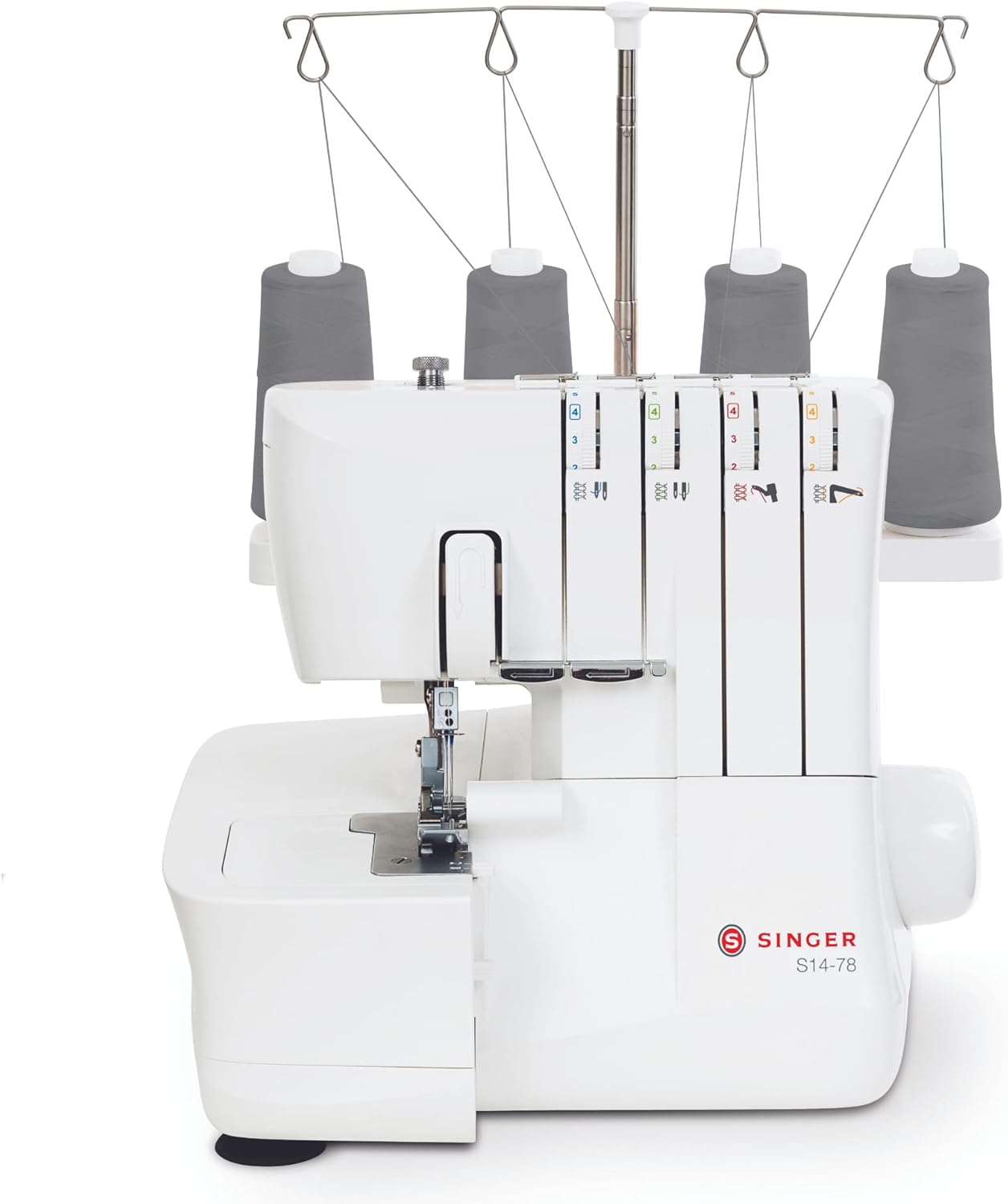 SINGER S14-78 Serger | Overlock Machine, 1200 Stitches/Min, LED Light