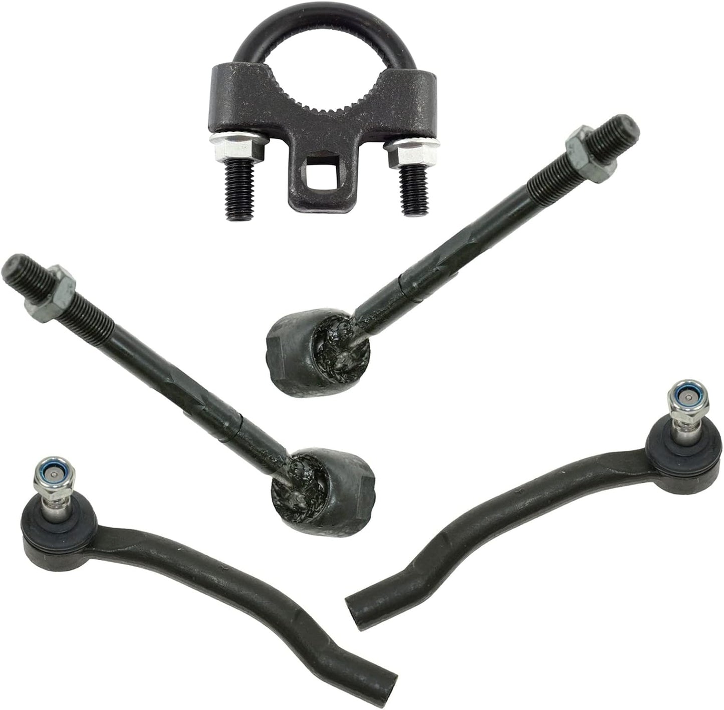 TRQ Front Tie Rod Set for Acura MDX and Honda Pilot Vehicles