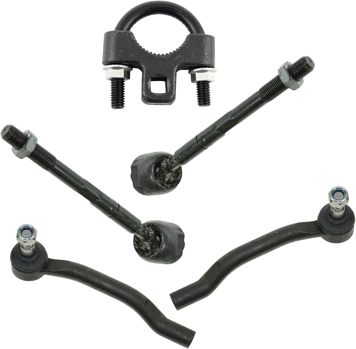 TRQ Front Tie Rod Set for Acura MDX and Honda Pilot Vehicles