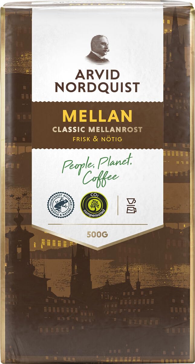 Arvid Norquist Classic Coffee Mellanrost Medium Roast 17.6-Ounce