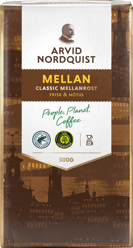 Arvid Norquist Classic Coffee Mellanrost Medium Roast 17.6-Ounce