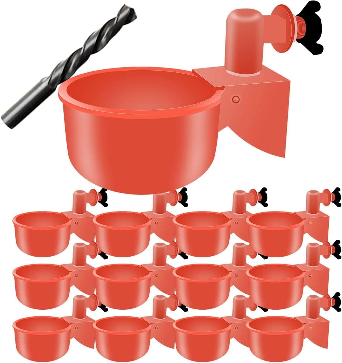 Automatic No Waste Chicken Waterer - Clean & Efficient!