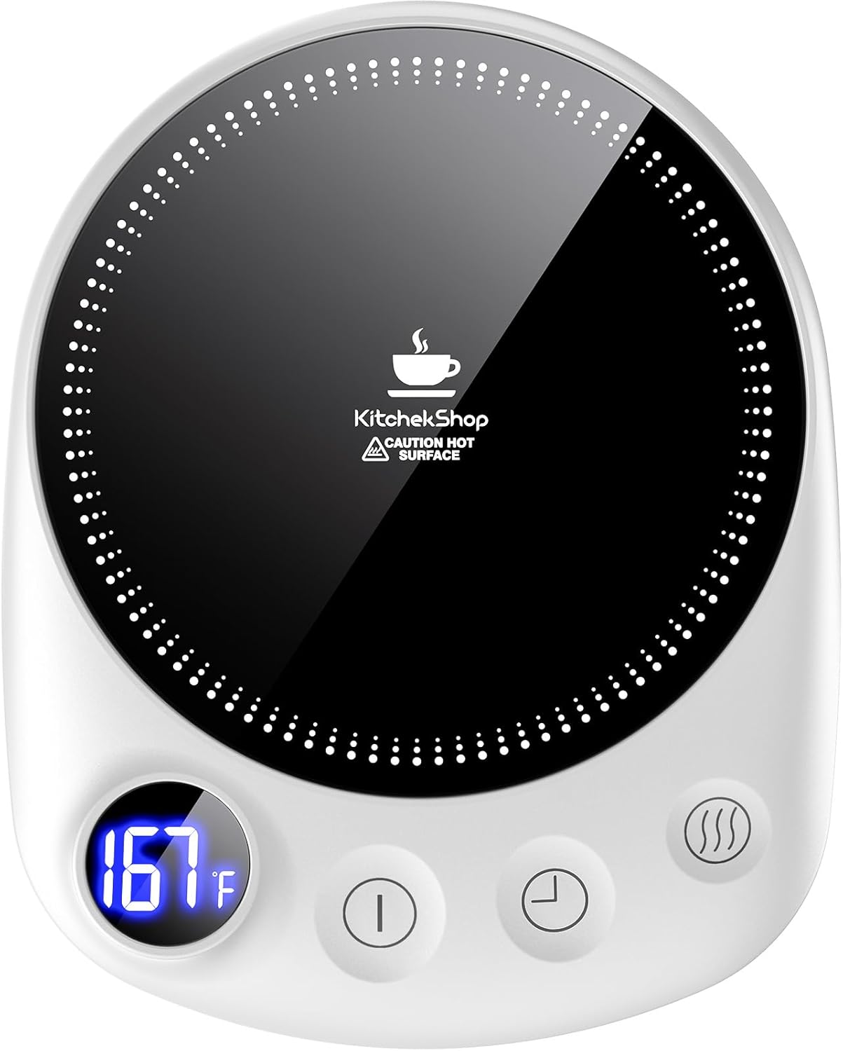 Coffee Mug Warmer with Fast Heating & Auto Shut Off Feature