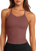 LASLULU Seamless Sports Bra with Padded Support