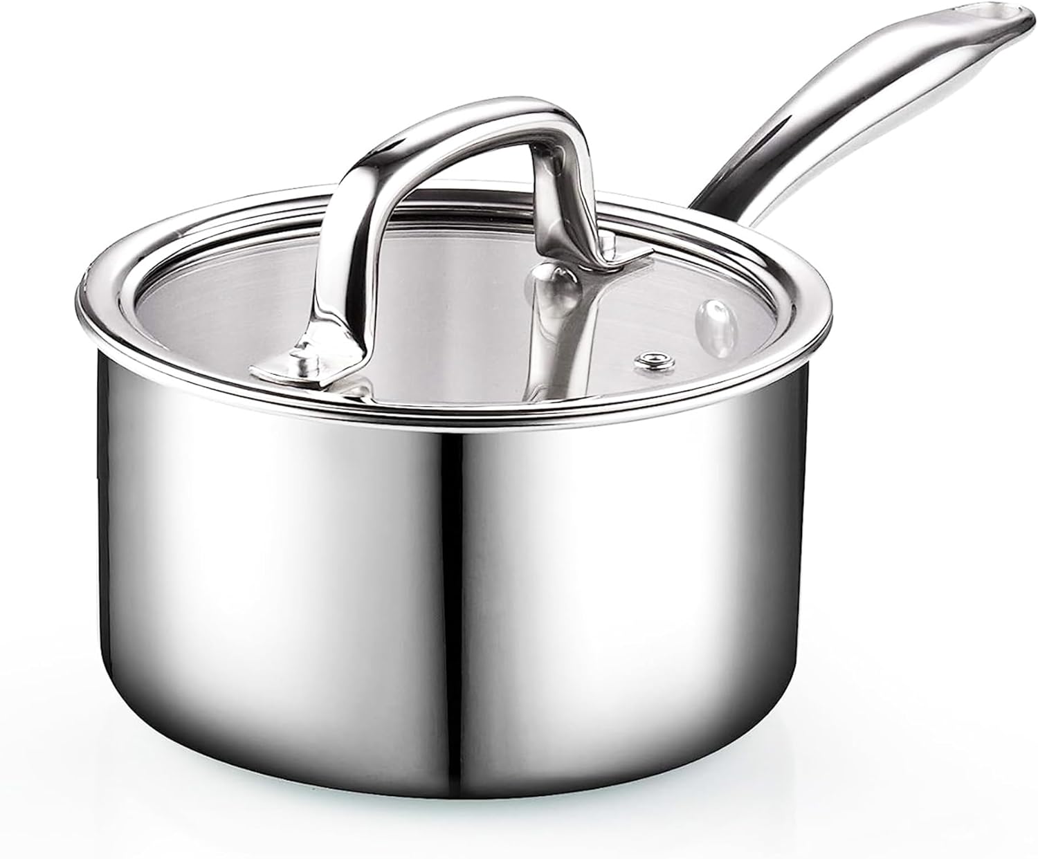 Cook N Home Stainless Steel Saucepan for Versatile Cooking