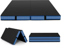 4ft x 4ft Folding Gymnastics Mat - Thick 4 in Foam Protection