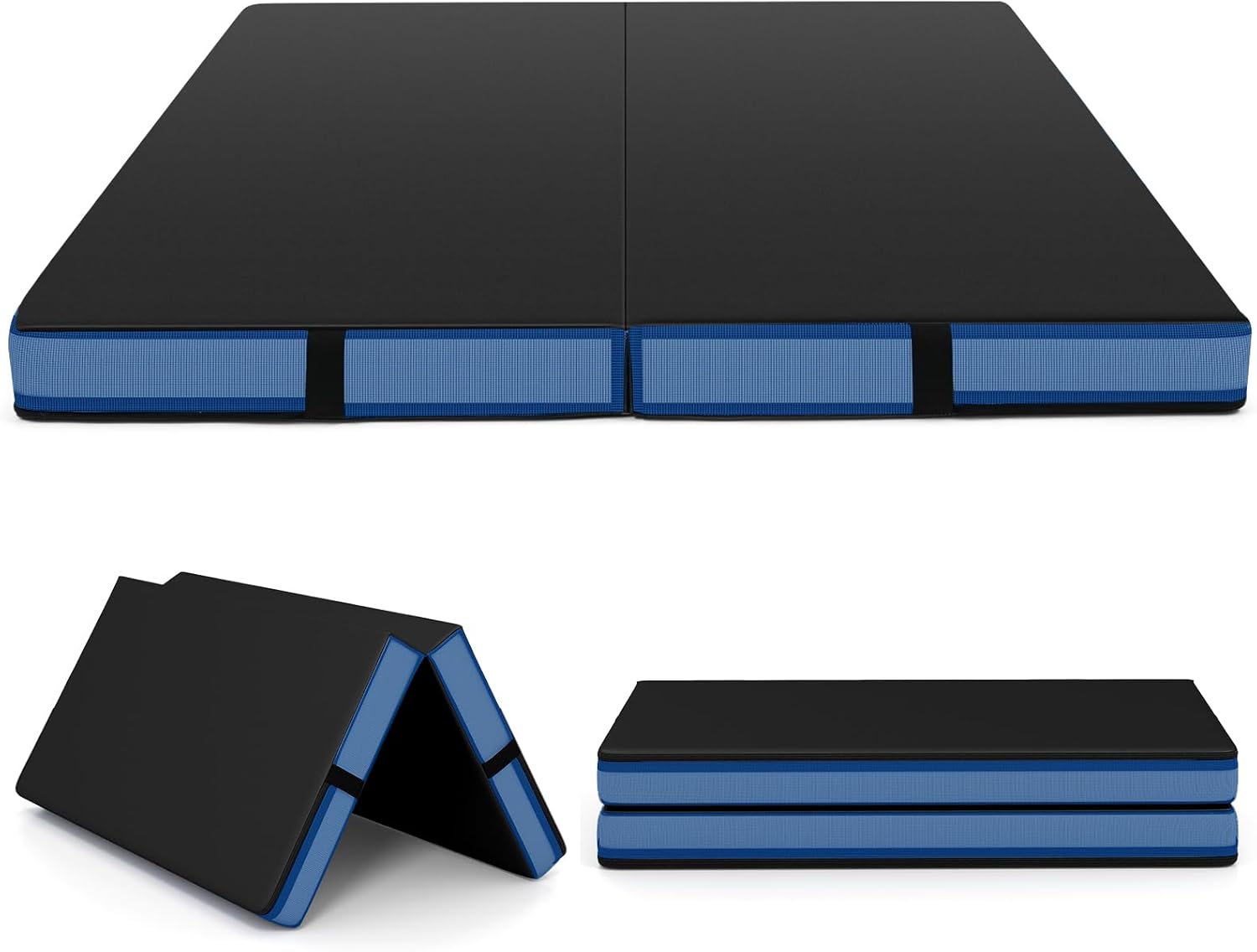 Giantex 4ft x 4ft Folding Gymnastics Mat for Kids & Cheerleading