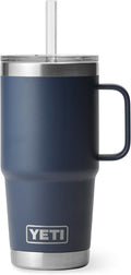 YETI Rambler 25 oz Tumbler with Handle and Straw Lid - Long Ice