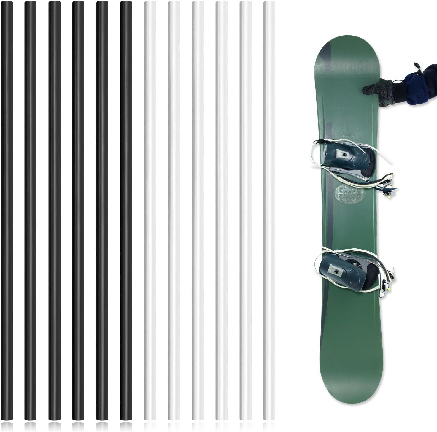 12pcs Ski & Snowboard Repair Kit - Protect Your Gear!