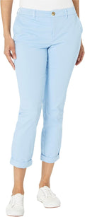 Tommy Hilfiger Womens Relaxed Fit Cuffed Hampton Chino Pants Casual