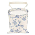 Car Trash Can Hanging Garbage Bin Cute Blue Floral - Compact Car