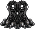 50 Pack 4 Ball Bungee Cords - Secure Anywhere!
