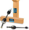 TRQ CV Axle Assembly Set for 2000-2006 Nissan Sentra Vehicles