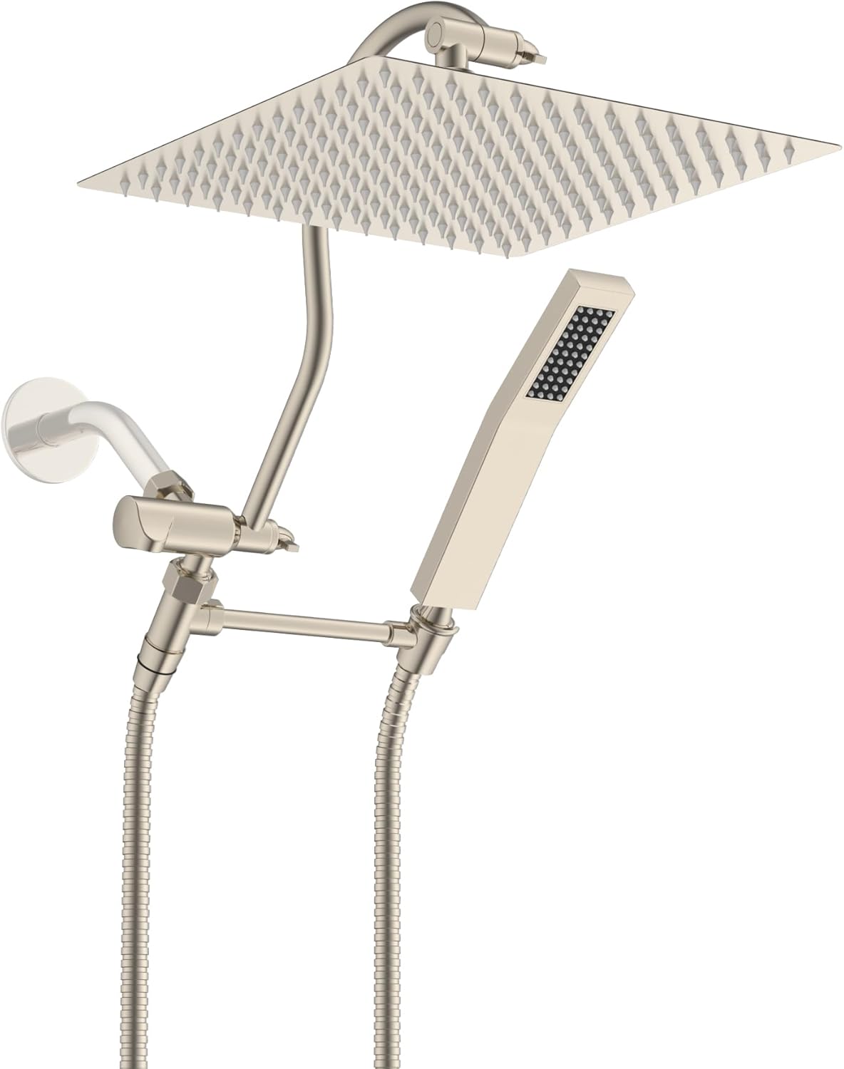 Hibbent 12ft' High Pressure Rainfall Shower Head Combo Review