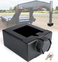 Patent-Designed Gooseneck Trailer Lock - Heavy Duty Theft Protection