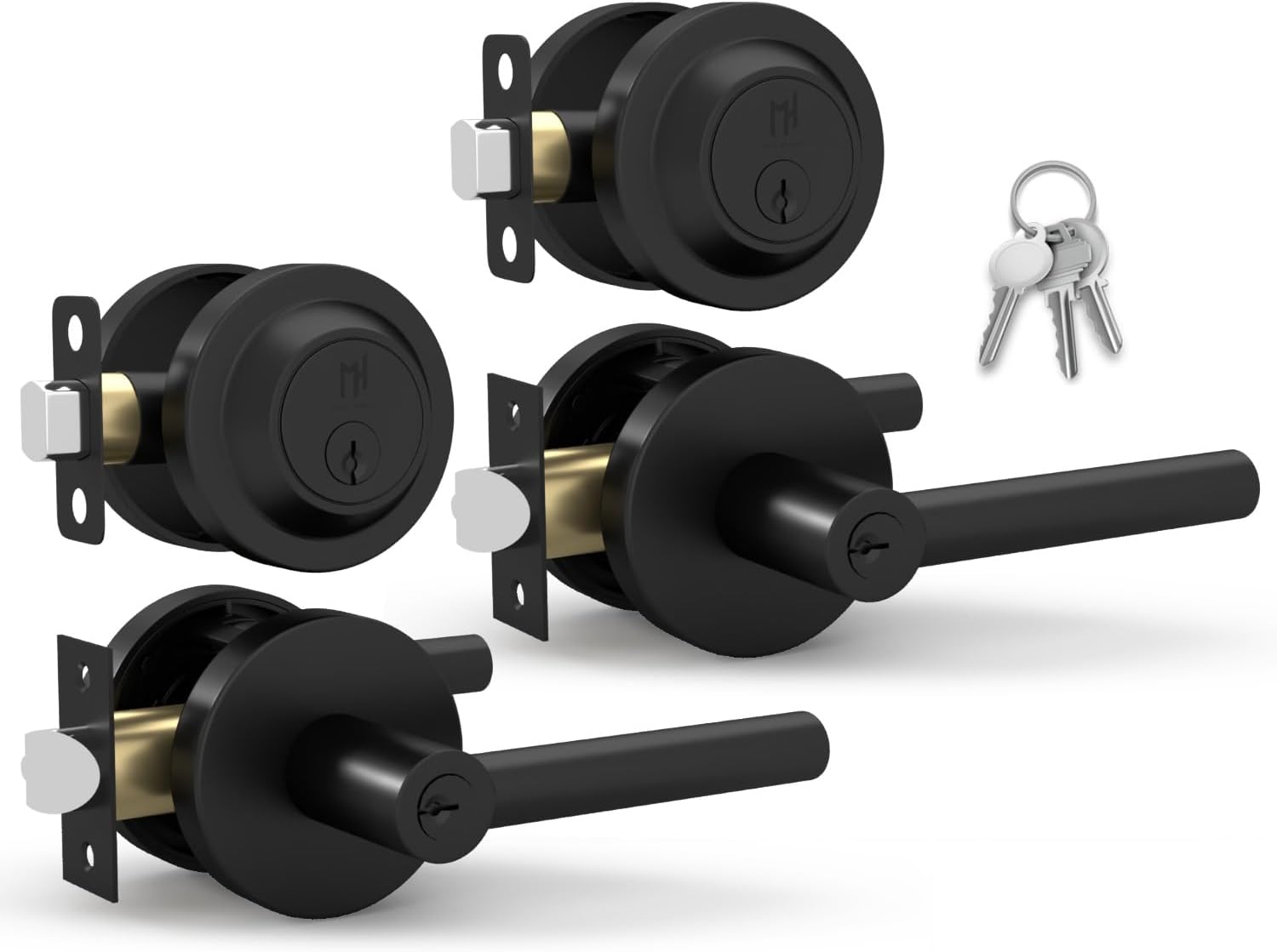 Mega Handles Ronn Entrance Combo for Secure Home Access