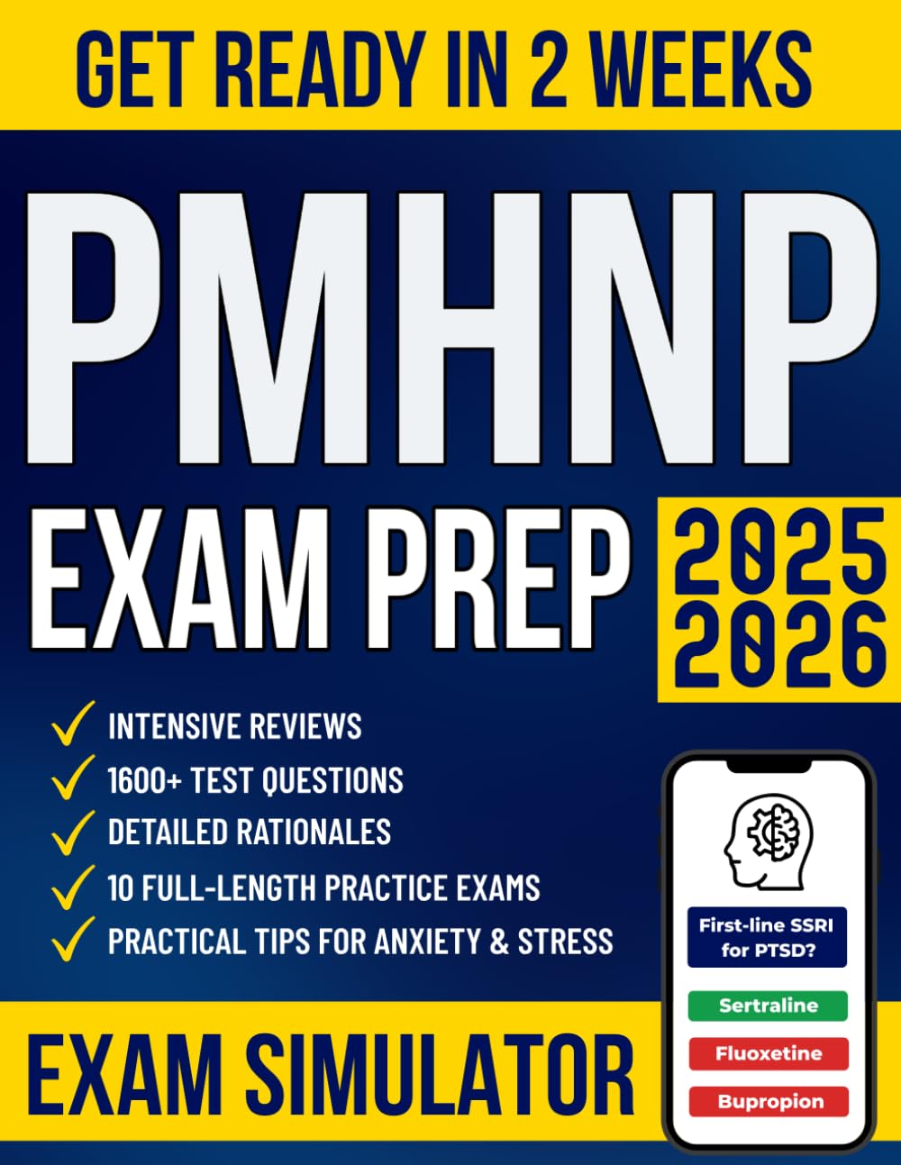PMHNP Certification Exam Prep: All-in-One Study Guide Review