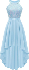 Chic Sequin Halter Dress Perfect for Parties and Formal Occasions