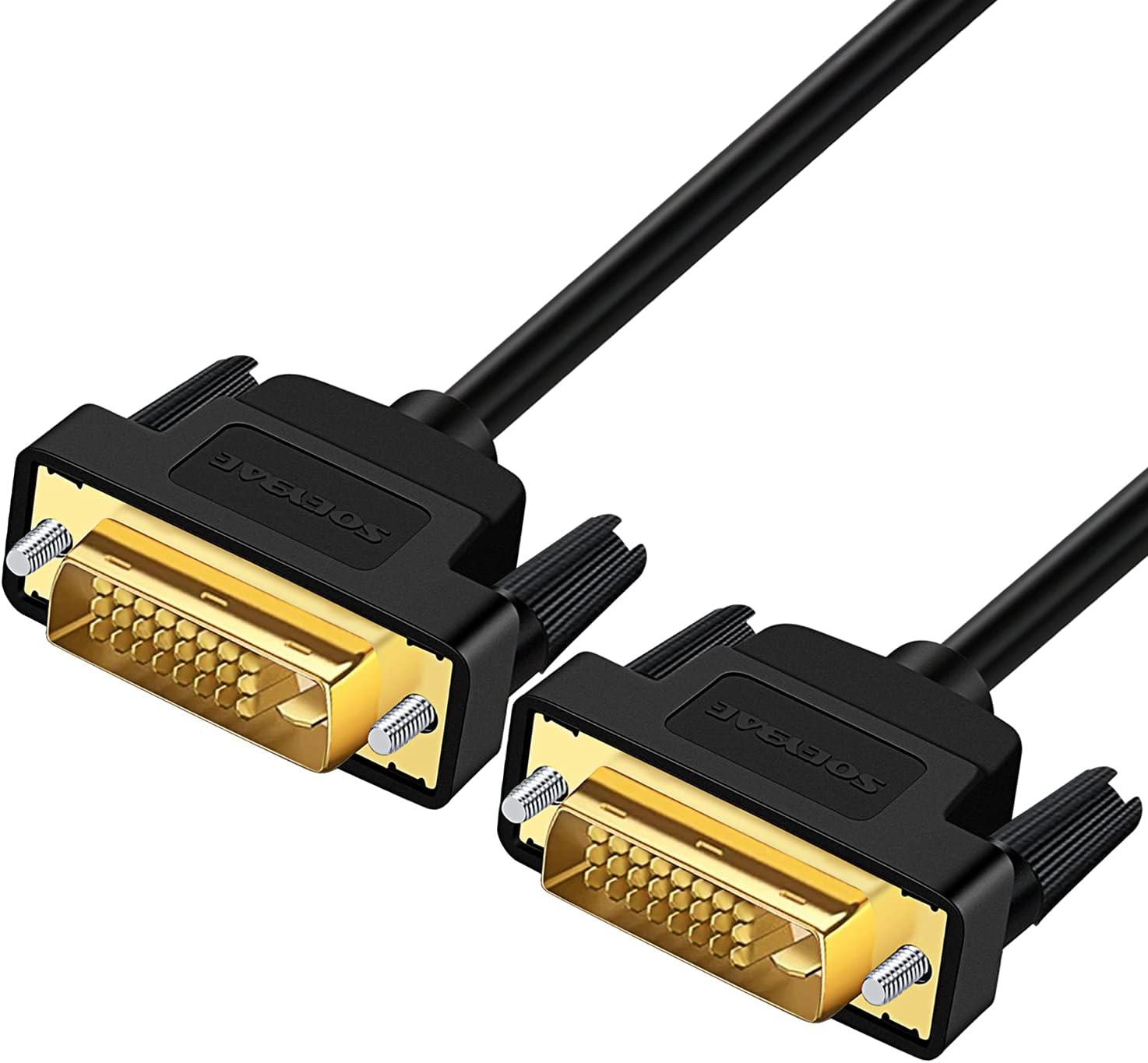 SOEYBAE 6ft DVI-D Cable - Crystal Clear Video Quality