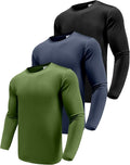 Men's Performance Long Sleeve T-Shirts UPF 50+ - Lightweight Active