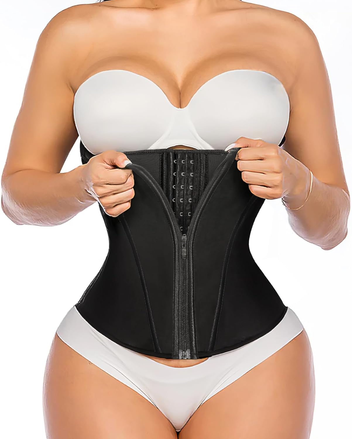 YIANNA Waist Trainer for Women - Tummy Control Corset Shaper