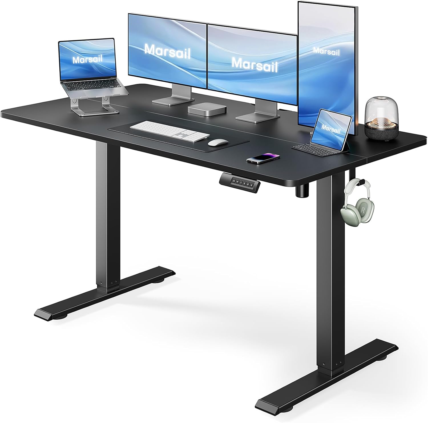 Marsail Electric Standing Desk - Height Adjustable with Memory Presets