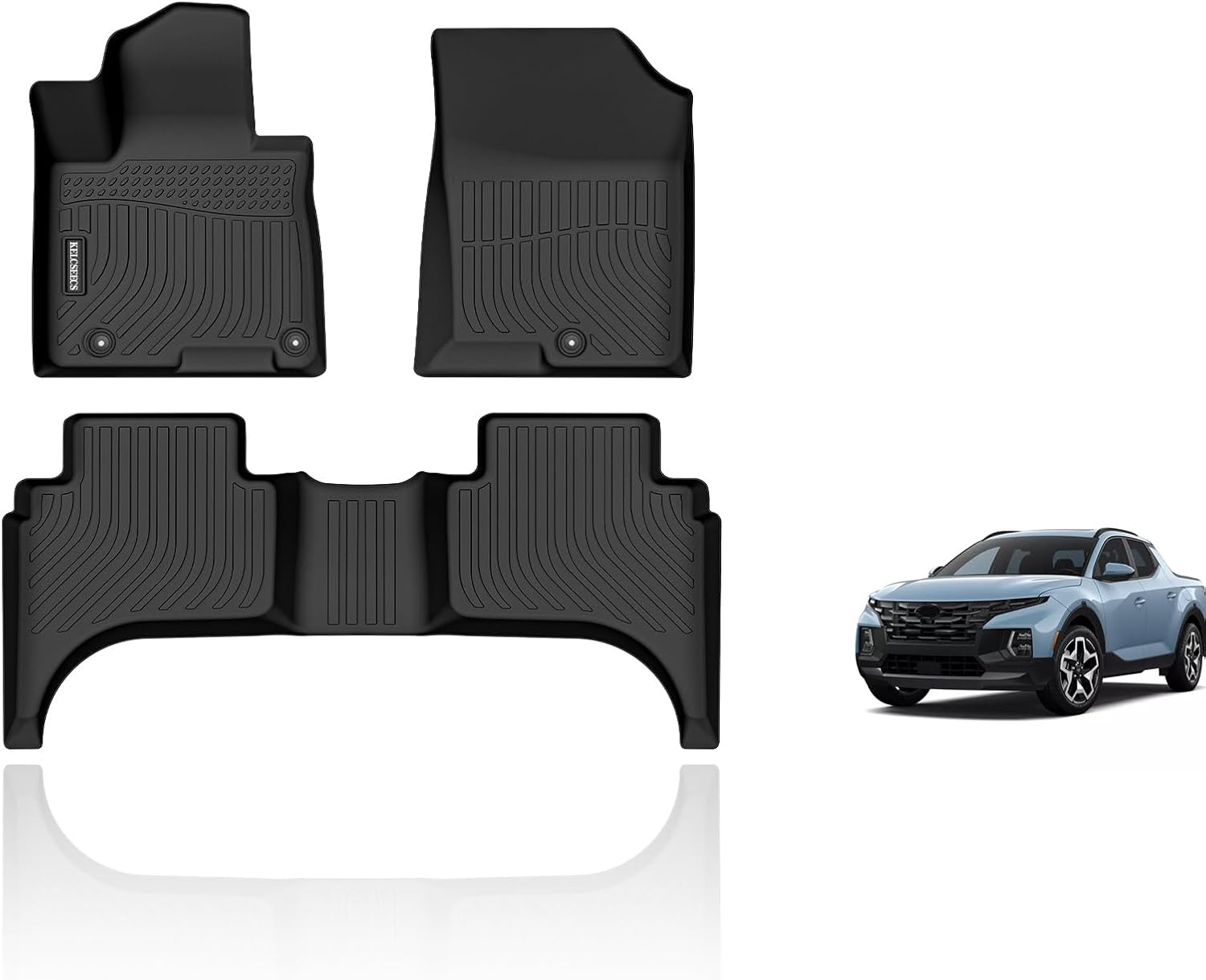 Custom Floor Mats for Hyundai Santa Cruz 2022-2026 All Weather