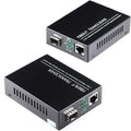 Gigabit SFP Slot Media Converter Pair - 10/100/1000Tx to 1000SX