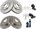 Front and Rear Brake Pad & Rotor Kit for 2012-2016 Buick LaCrosse