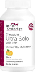 Bariatric Advantage Chewable Ultra Solo with Iron - Once-Per-Day
