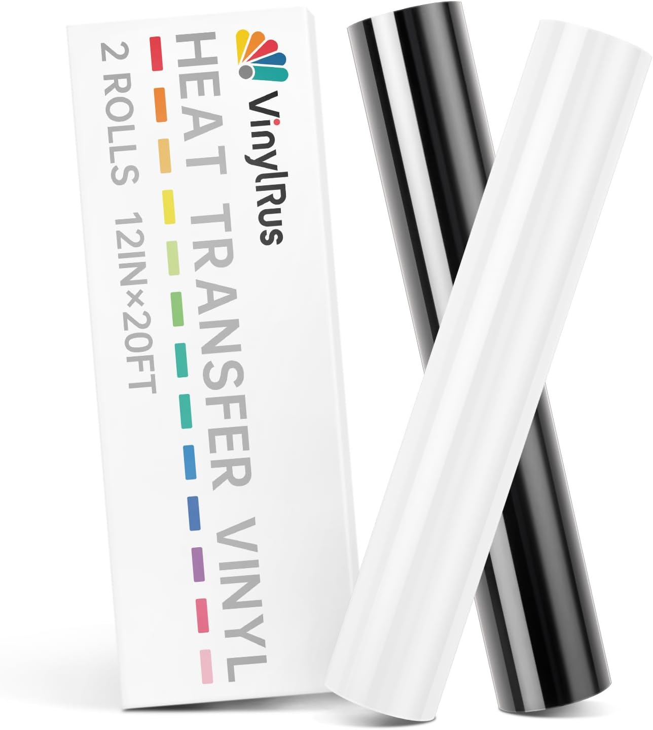 VinylRus Heat Transfer Vinyl Roll for Easy Custom Garment Design