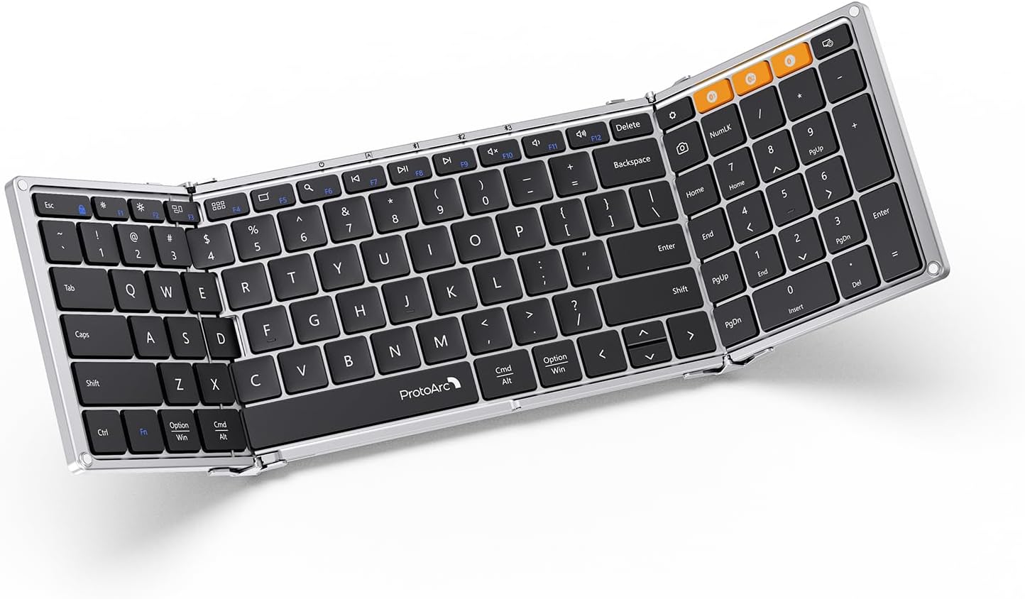 Ultimate Portability: ProtoArc Foldable Bluetooth Keyboard