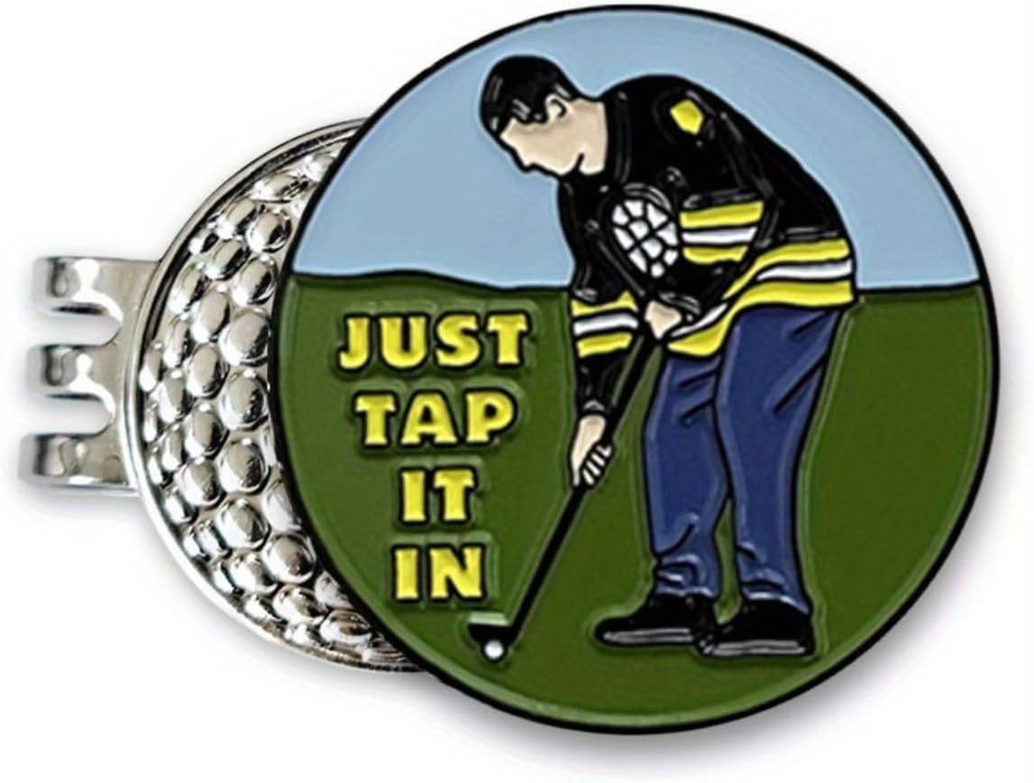 Premium Magnetic Golf Ball Marker & Hat Clip Set