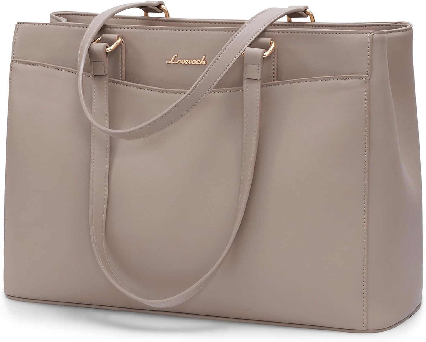 LOVEVOOK Laptop Tote Bag for Women - Stylish & Functional Design