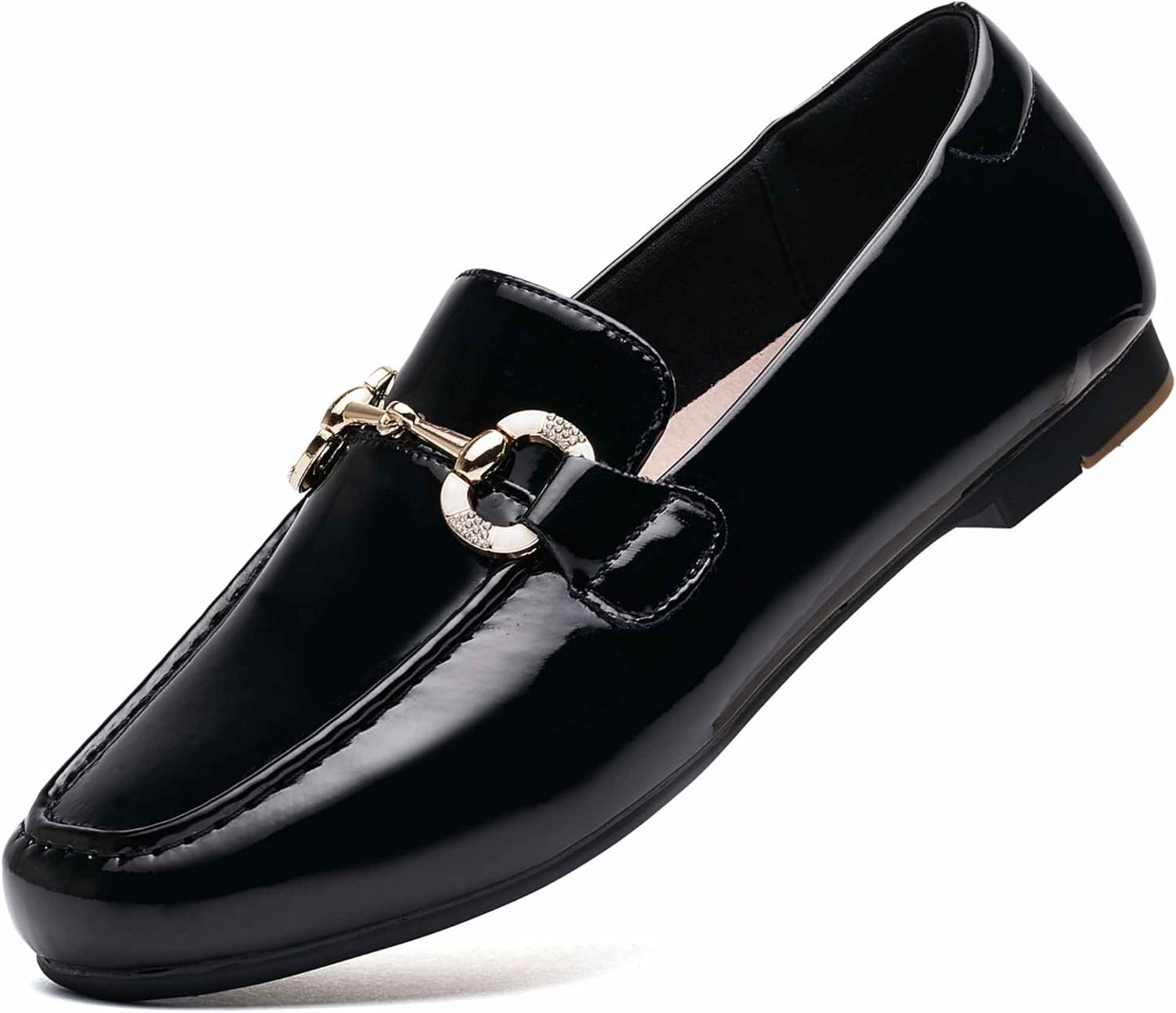 Womens Loafers Shoes Fashion Low Heel Slip on Comfortable Flats