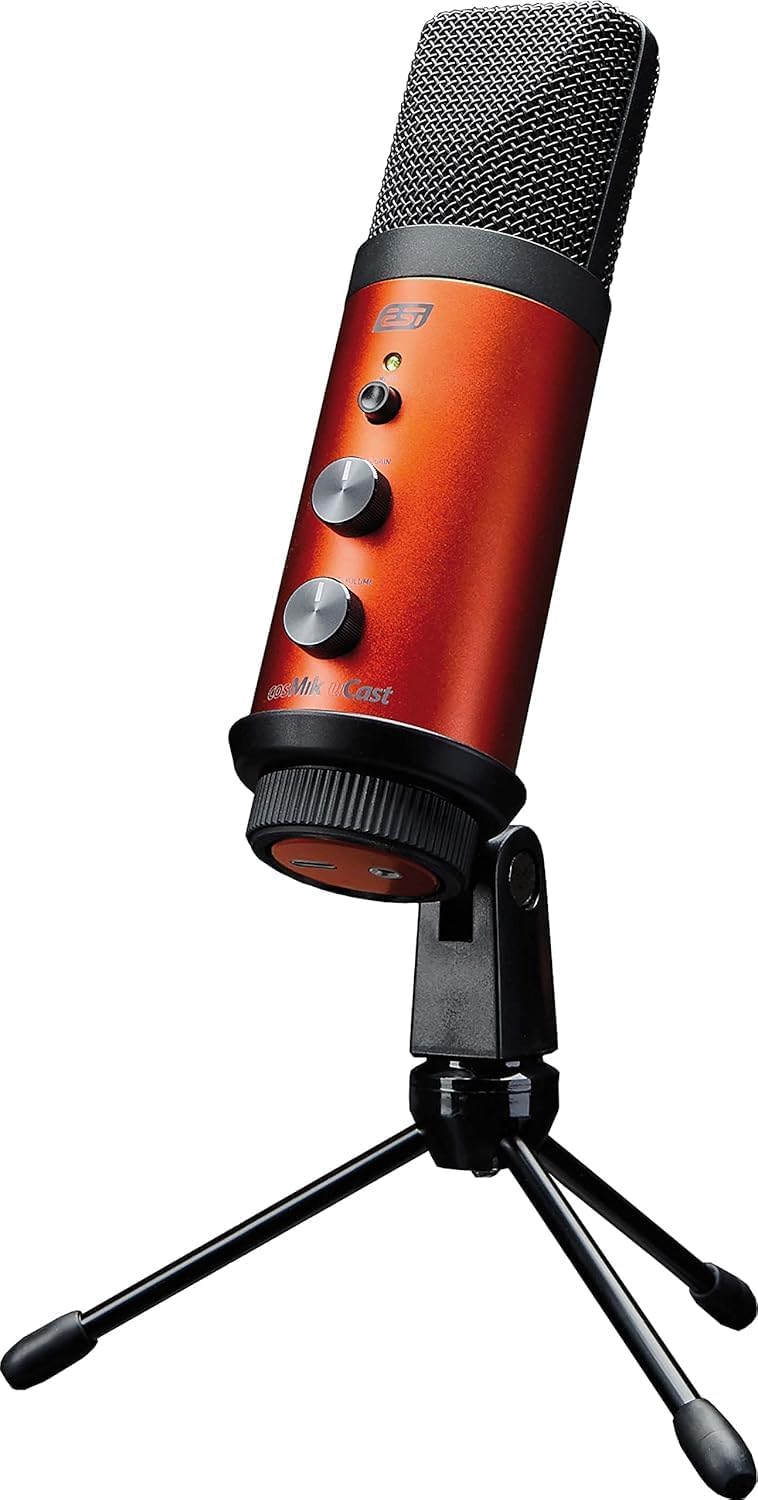 ESI cosMik uCast USB Microphone for Gaming and Podcasting